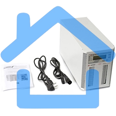 Источник бесперебойного питания Штиль ST1101SL 1кВА, On-line, напольное исполнение,со встроенными АБ-5