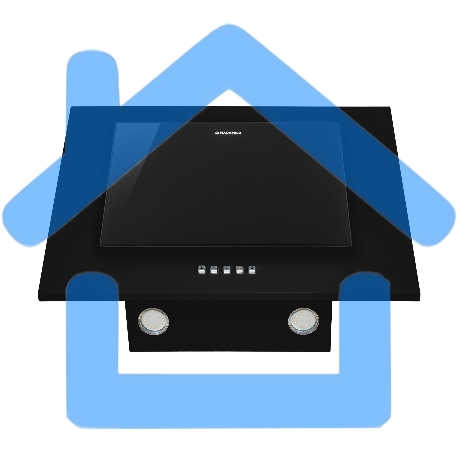 Вытяжка наклонная Maunfeld Tower C 60 черный, 60 см, 650 куб. м/ч, 51 дБ-5