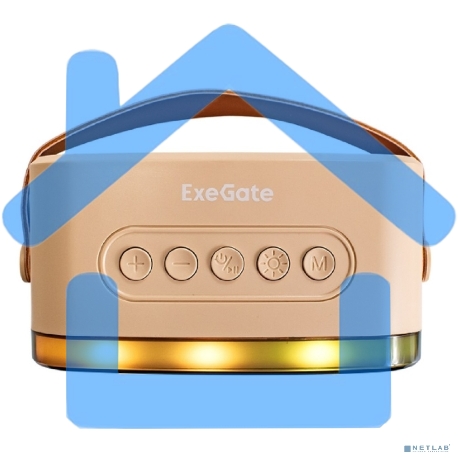 Караоке-система ExeGate Bro 330 Bluetooth 8 Вт бежевый-3