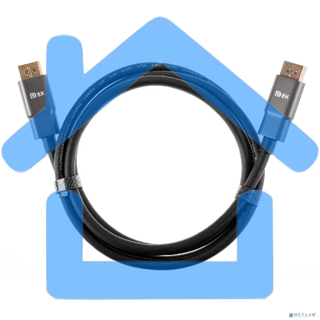 Кабель соединительный DISPLAY PORT v1.4, 8K@60Hz, 1.5m iOpen (Aopen/Qust) <ACG633-1.5M>-9