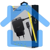 Сетевое универсальное зарядное устройство Crown CMWC-3001 черный