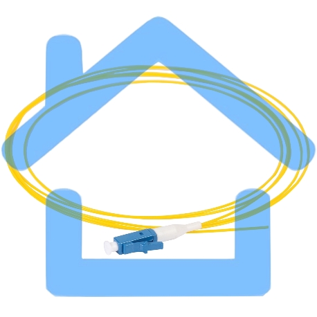 Оптический (Пигтеил), (SM), 9/125 (OS2), LC/UPC, LSZH, 1,5м