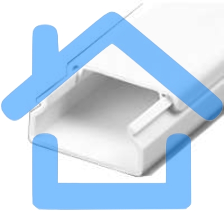 Кабель-канал 20х10 L2000 пластик с двойным замком УралПак КК-19020010-160