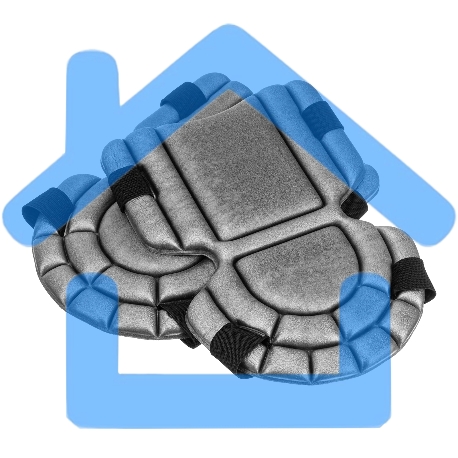 Наколенники защитные СИБРТЕХ, пенополиэтиленовые Сибртех 89411-1