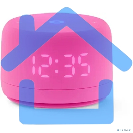 Умная колонка Yandex Станция Лайт 2 Алиса розовый 6W 1.0 BT/Wi-Fi 10м-6