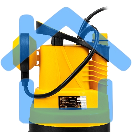 Дренажный насос для чистой воды DPB400, 400 Вт, подъем 11 м, 5500 л/ч Denzel