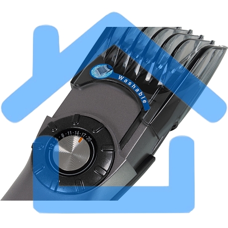 Машинка для стрижки Panasonic ER217S520 серебристый (насадок в компл:1шт)-6