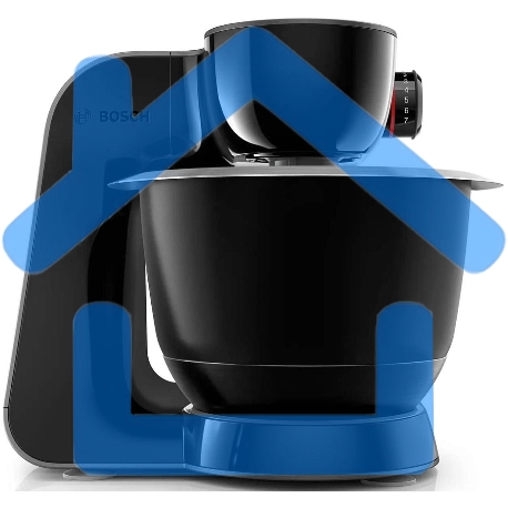 Кухонный комбайн Bosch 1000 Вт, черный-6