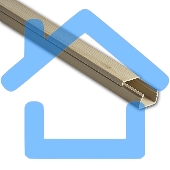 Кабель-канал 25х16 L2000 пластик сосна (светл. основа) Рувинил РКК-25х16-27М