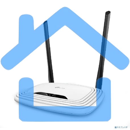 Маршрутизатор беспроводной TP-Link TL-WR841N 10/100BASE-TX-2