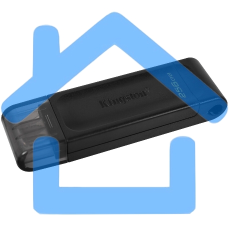 Флешка USB Kingston 256Gb DataTraveler 70 DT70/256Gb USB Type-C 3.2 черный-5