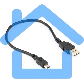 Кабель Gembird/Cablexpert CC-5PUSB2D-0.3M Кабель USB 2.0, мультиразъем USB, AM/miniB 5P, 30sm, пакет