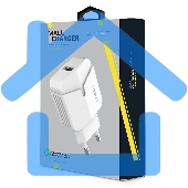 Сетевое универсальное зарядное устройство Crown Micro CMWC-3030F белый