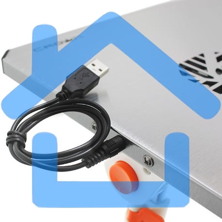 Столик для ноутбука CROWN CMLS-101 (silver)-17