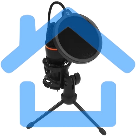 Микрофон Defender Forte GMC 300 3,5 мм, провод 1.5 м 64630-11