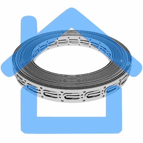 Монтажная перфорированная лента для теплого пола 20х0,55 мм (20 м)-1