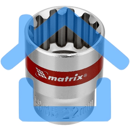 Набор универсальных торцевых головок Matrix 1/2