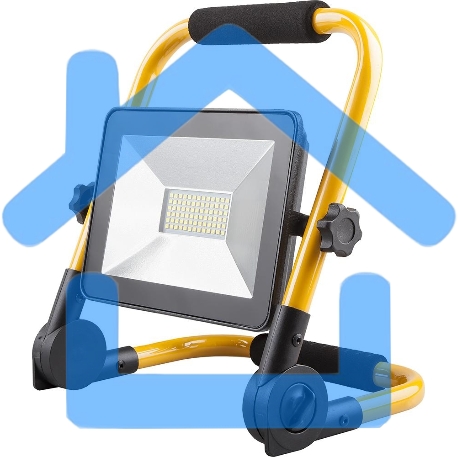 Прожектор светодиодный FERON LL-512переносной со штативом 30W, 6400K, 36*SMD2835, 2400Lm, IP65
