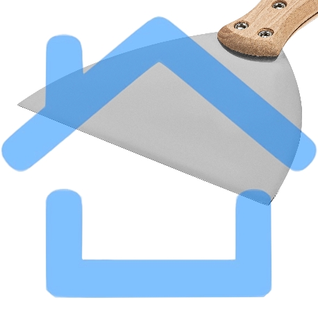 Шпательная лопатка из нержавеющей стали, 150 мм, буковая рукоятка, EFP Matrix 85619-5