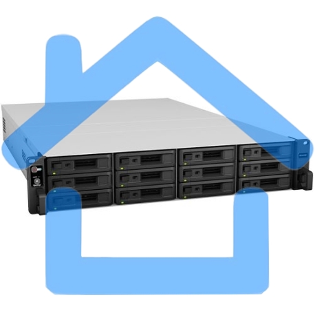 Модуль расширения СХД Synology 12BAY 2U NO HDD RX1217-6