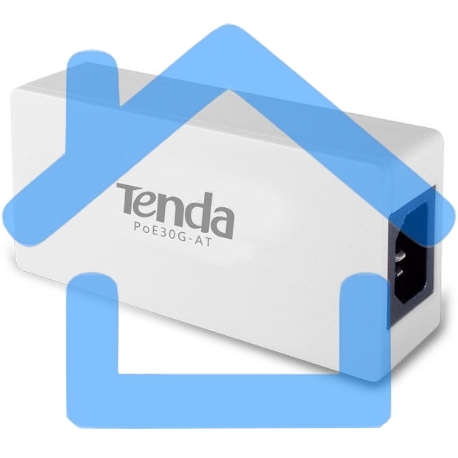 Сетевое оборудование Tenda Адаптер PoE гигабитный (POE30G-AT)