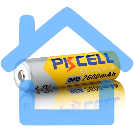 Литий-ионный аккумулятор PKCELL 18650 2600-1B тип - 18650 1 шт в блистере, без защиты-1