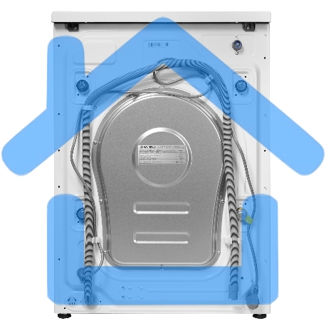 Стиральная машина Maunfeld MFWM148WH02 белый, загрузка фронтальная 8 кг, 1400 об/мин., класс: А+++-16