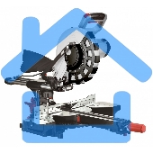 Торцовочная пила Ресанта ТП-255ПЛ 2200Вт 5000об/мин d=255мм