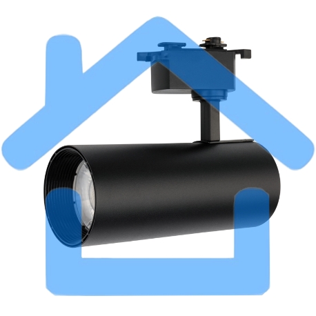 Светильник светодиодный трековый Rexant Star Track 30 Вт 4000 К LED черный