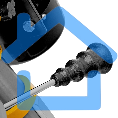 Станок сверлильный Denzel DDM-550L, 550 Вт, 16 мм, 12 ск., лазер, настольный-6