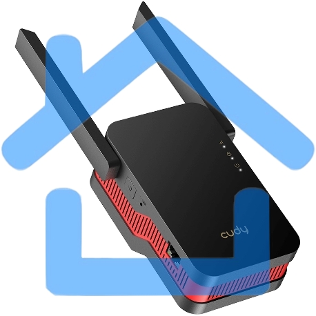 Повторитель беспроводного сигнала Cudy RE3000 AX3000 Wi-Fi черный-2