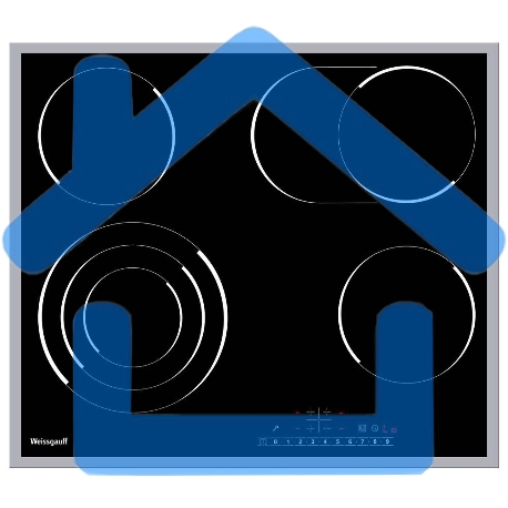 Встраиваемая электрическая панель Weissgauff HV 643 BSX-5