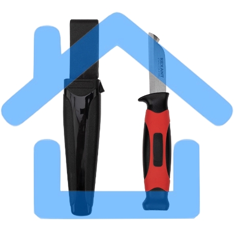 Нож монтажника с чехлом лезвие 67 мм Rexant-2