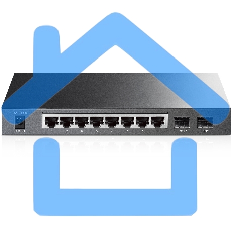 Коммутатор TP-Link SMB TL-SG2210P настольный-14