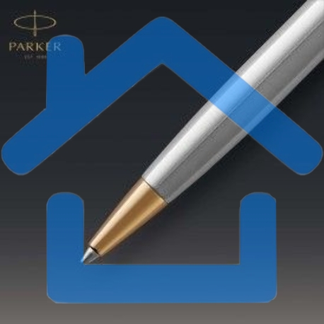 Ручка шариковая Parker Sonnet Core K527 (CW1931507) Stainless Steel GT M, черные чернила, подарочная коробка-4