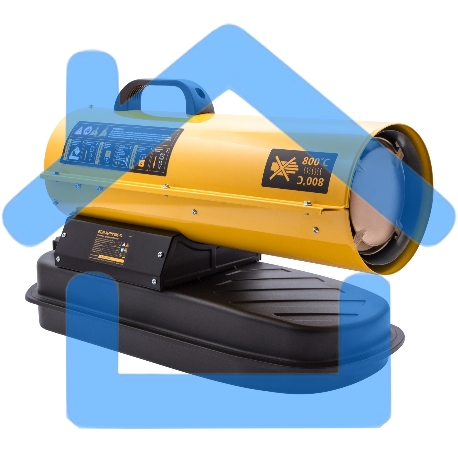 Дизельная тепловая пушка Denzel DHG-10, 10 кВт, 300 м3/ч, прямой нагрев-19