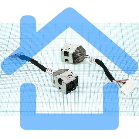 Разъем для ноутбука HP G6 AMD с кабелем