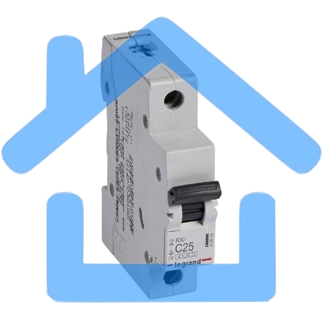 Выключатель автоматический RX3 4,5кА 25А 1П C RX3 Авт.выключатель 4,5кА 25А 1П C-1