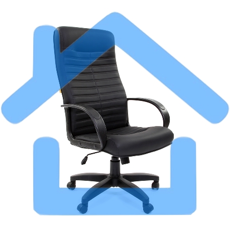 Кресло офисное Chairman 480 LT экопремиум, черный (7000191) Россия-5