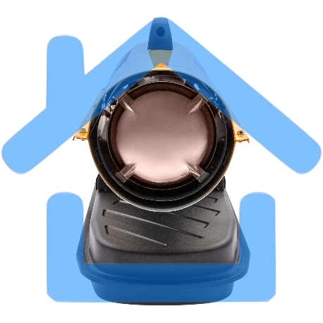 Дизельная тепловая пушка Denzel DHG-10, 10 кВт, 300 м3/ч, прямой нагрев-1