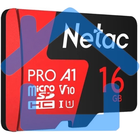 Флеш-накопитель NeTac Карта памяти Netac MicroSD P500 Extreme Pro 16Gb, Retail version card only-5