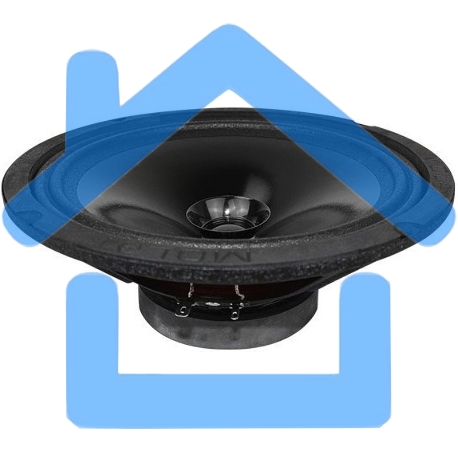 Колонки автомобильные Ural Молот АС-М200 (без решетки) 202Вт 95дБ 4Ом 20см (8дюйм) (ком.:2кол.) широкополосные однополосные-1