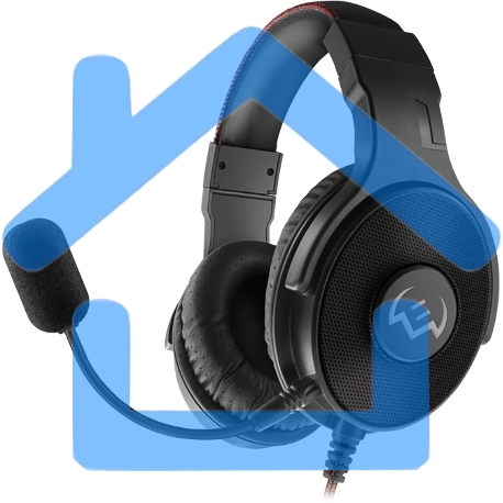 Игровые наушники SVEN AP-U1001MV с микрофоном черные (USB, LED, mini jack O 3,5 мм (4 pin), 50 мм, RGb подсветка)-25