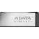 Флешка USB ADATA UR350 (UR350-128G-RSR/BK), 128Gb, USB 3.2, R/W 100/15, серебристый /черный