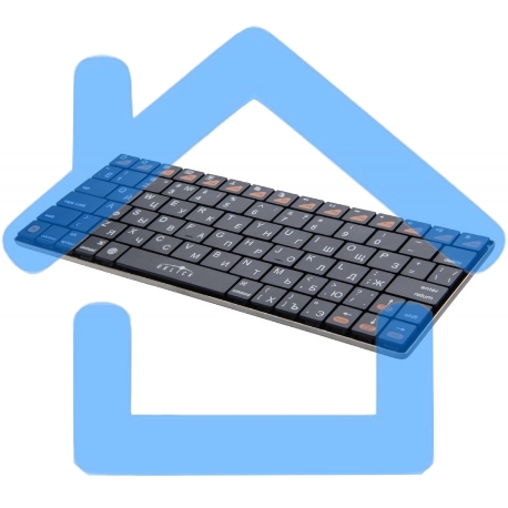 Клавиатура Oklick 840S Wireless Bluetooth Keyboard