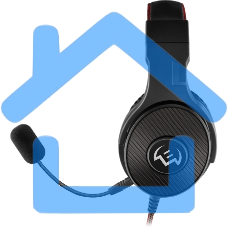 Игровые наушники SVEN AP-U1001MV с микрофоном черные (USB, LED, mini jack O 3,5 мм (4 pin), 50 мм, RGb подсветка)-14