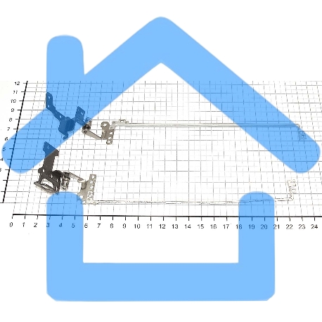 Петли для ноутбука Acer Chromebook C710, TravelMate B113-E, B113-M, Aspire One 756, One 722, V5-131, V5-171, Acer