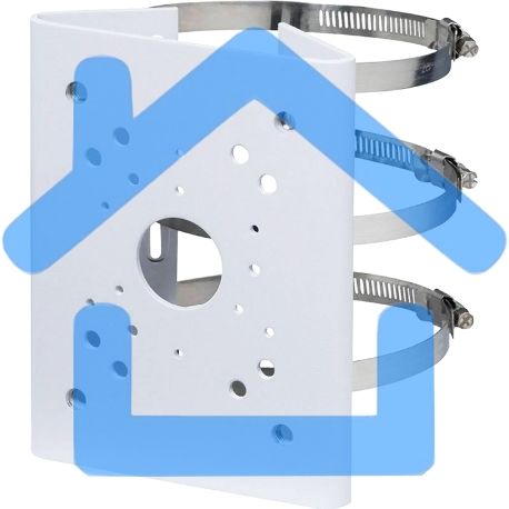 Кронштейн для крепления на столб видеокамер серий HFWxxS, HFWxxR-Z/VF,SD60/6AE/6AL, SD59/50/40, SD6C, SD42, SD29 Кронштейн для крепления на столб видеокамер серий HFWxxS, HFWxxR-Z/VF,SD60/6AE/6AL, SD59/50/40, SD6C, SD42, SD29-5