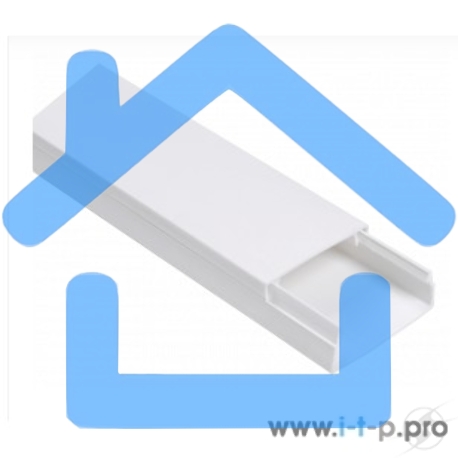 Кабель-канал 60х40 L2000 пластик ЭЛЕКОР ИЭК CKK10-060-040-1-K01-018-1