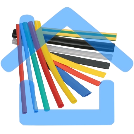 Трубка термоусадочная тонкостен. ТТУ-40/20 черный (уп.50м) ИЭК UDRS-D40-50-K02